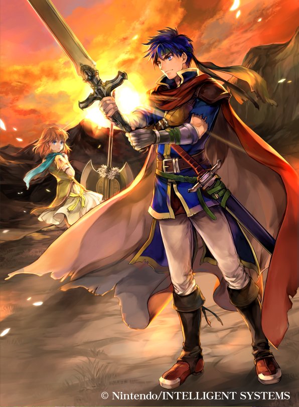 ike and mist (fire emblem and 2 more) drawn by wada_sachiko