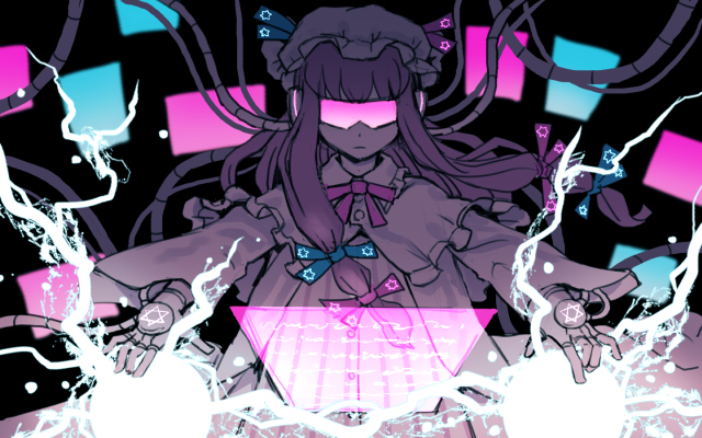 patchouli knowledge (touhou) drawn by meimaru_inuchiyo
