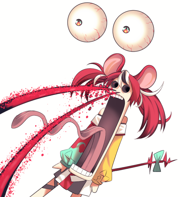 hakos baelz (hololive and 1 more) drawn by morishima_hitoshi