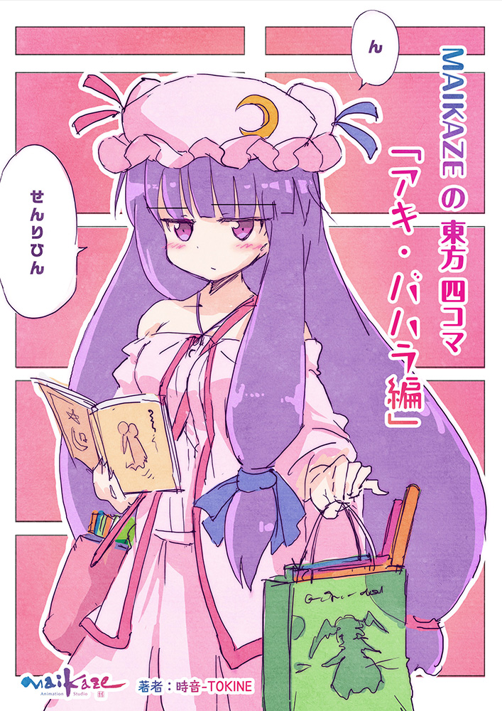 patchouli knowledge (touhou and 1 more) drawn by tokine_(maikaze)