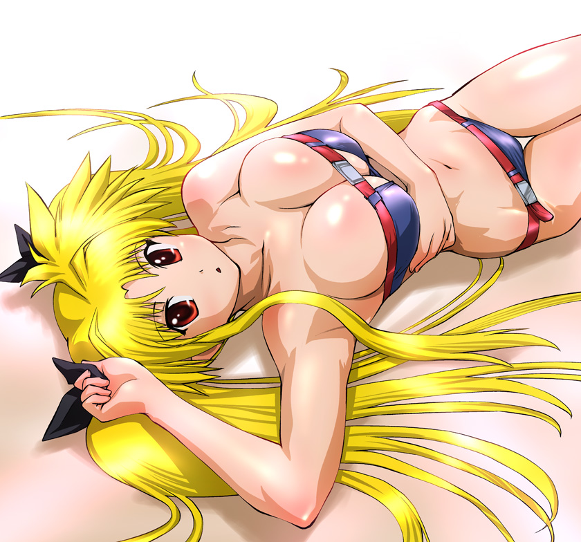 fate testarossa (lyrical nanoha and 1 more) drawn by ueyama_michirou