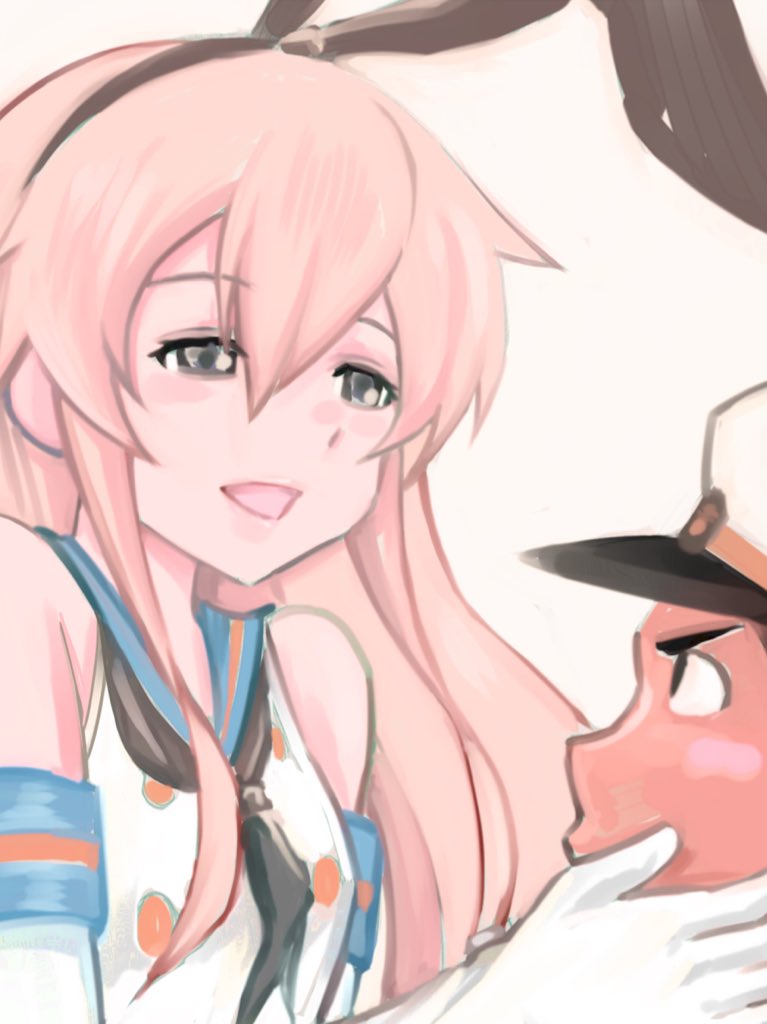 admiral and shimakaze (kantai collection) drawn by inoue_kousei