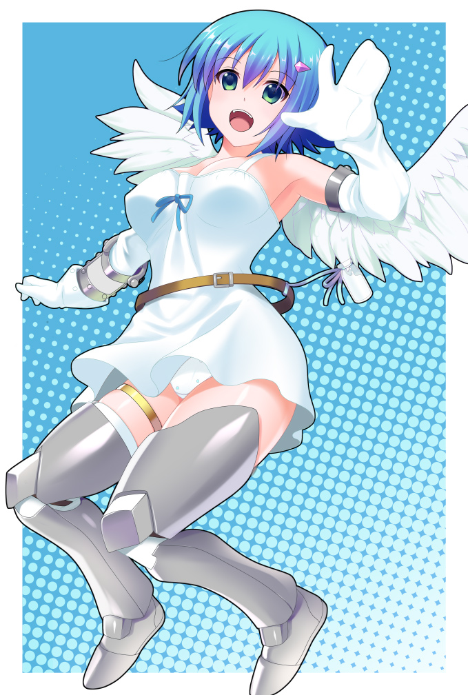 nanael and angel of light nanael (queen's blade) drawn by kyoku_tou