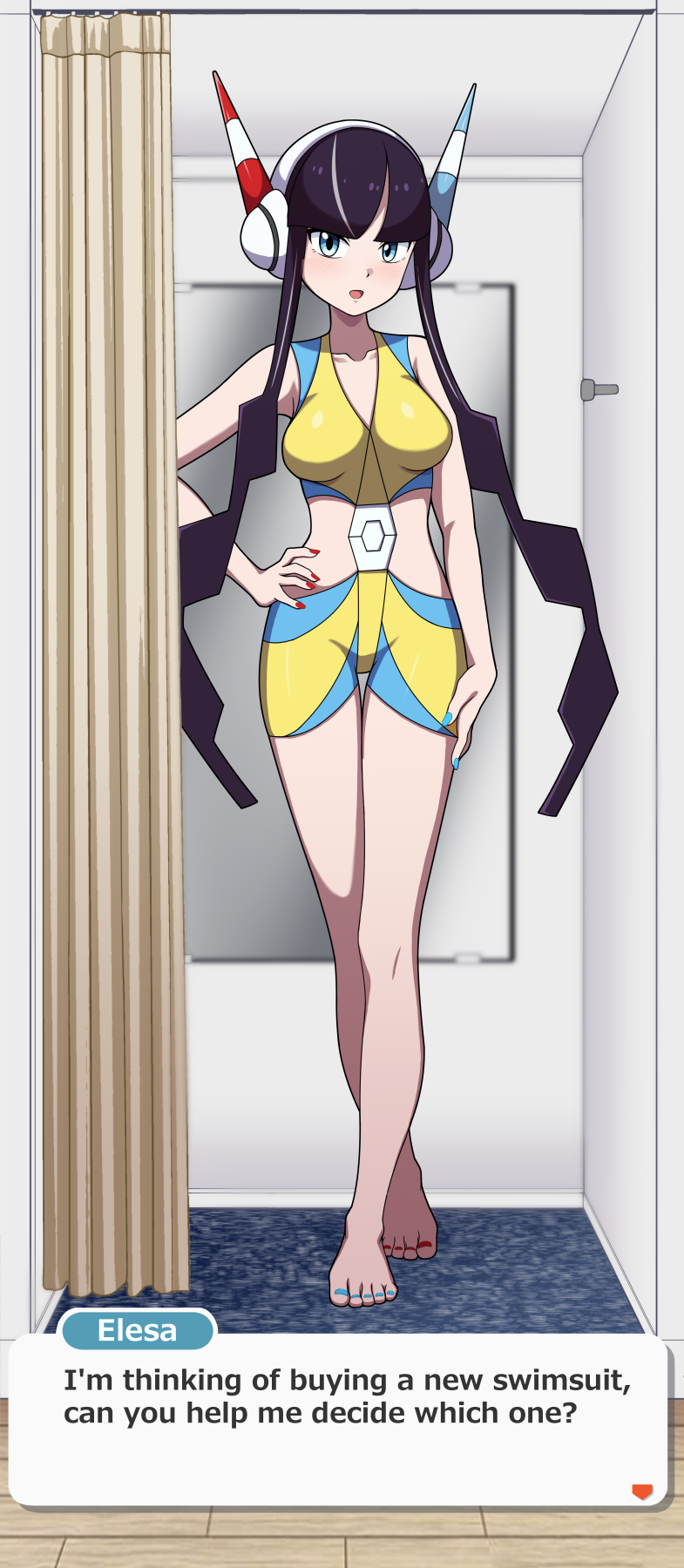 elesa (pokemon and 1 more) drawn by kohatsuka