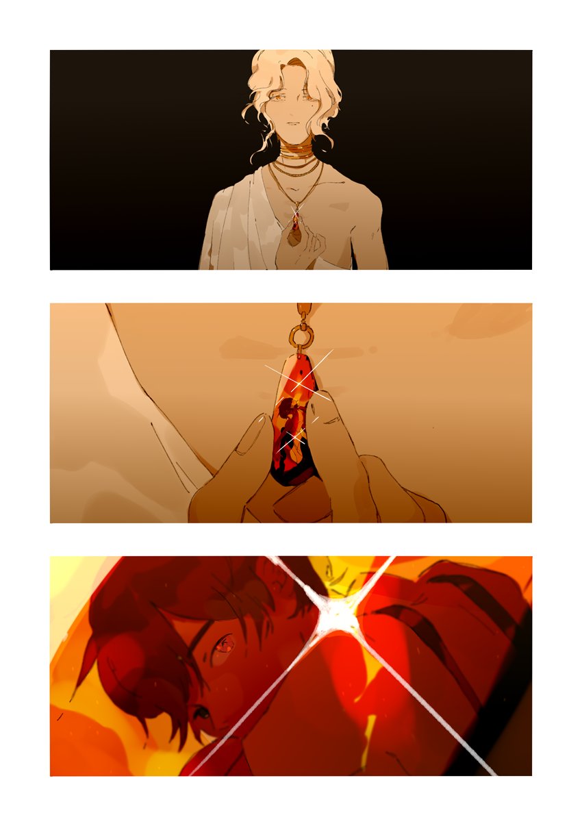 phosphophyllite and aechmea (original and 1 more) drawn by naruysae