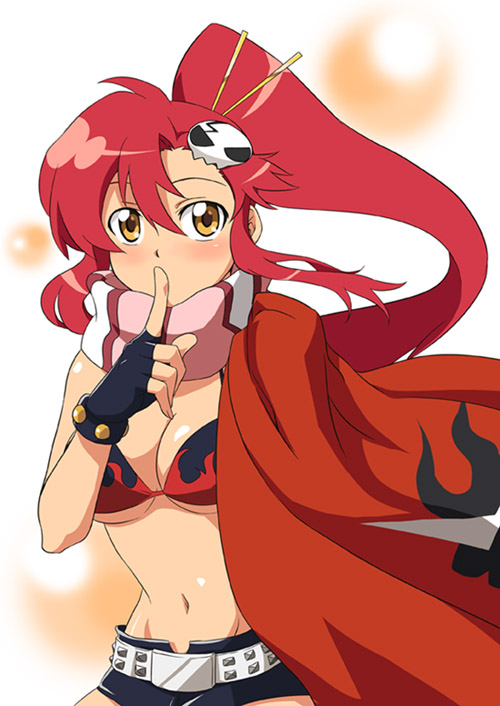 yoko littner (tengen toppa gurren lagann) drawn by rikko_(peso)