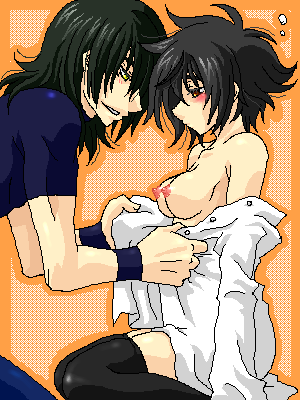 setsuna f. seiei, allelujah haptism, and hallelujah haptism (gundam and 1 more) drawn by reno-kichi