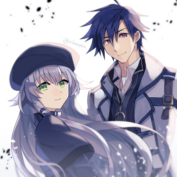 rean schwarzer and altina orion (eiyuu densetsu and 2 more) drawn by riarashu