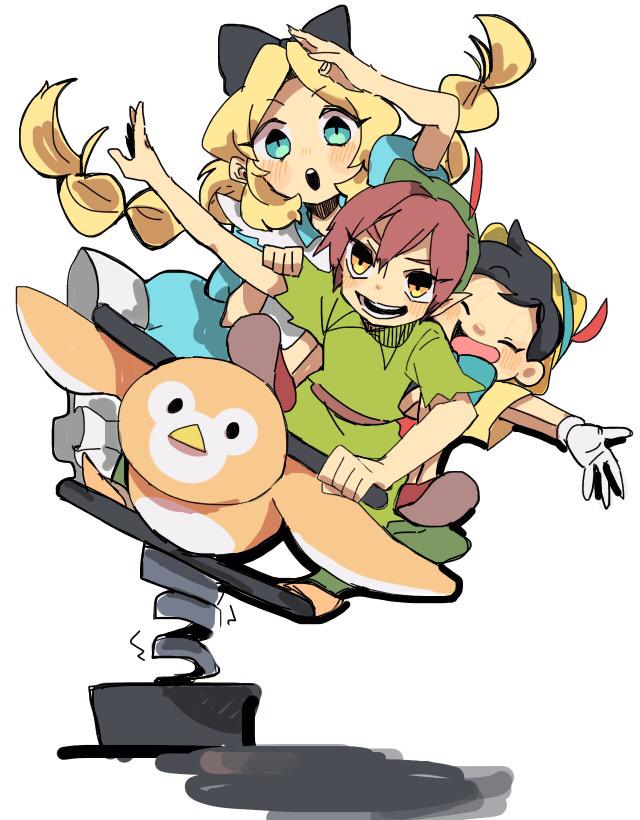 peter pan, alice, and pinocchio (disney and 3 more) drawn by repikinoko