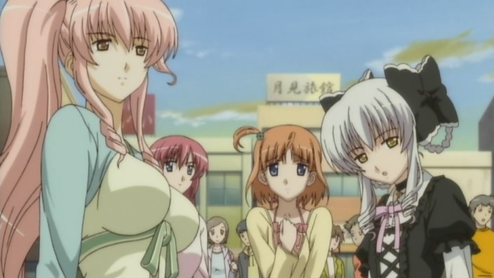 shirakawa nanaka, tsukishima koko, yukimura anzu, and hanasaki akane (da capo and 1 more)