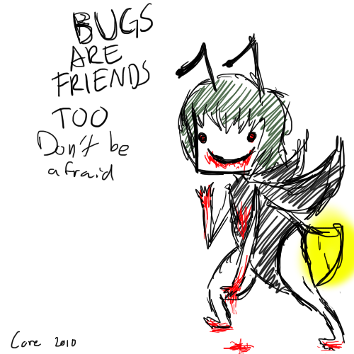 wriggle nightbug (touhou) drawn by corehax