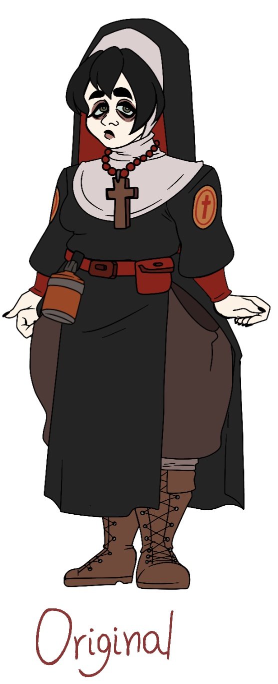 sister rossetti (original and 1 more) drawn by marsaccharine