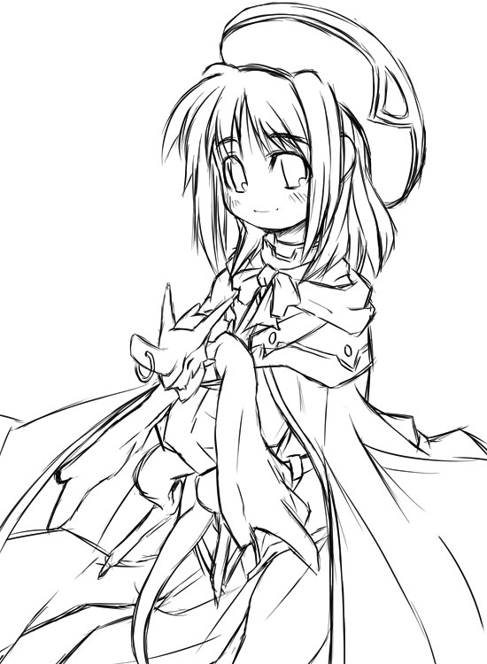 caro ru lushe and friedrich (lyrical nanoha and 1 more) drawn by yuuka_(o.t.kingdom)
