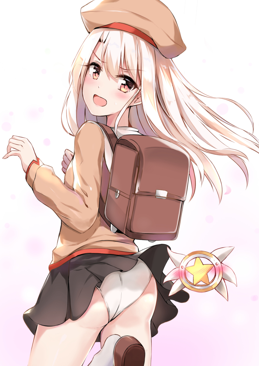 illyasviel von einzbern and magical ruby (fate and 1 more) drawn by konka