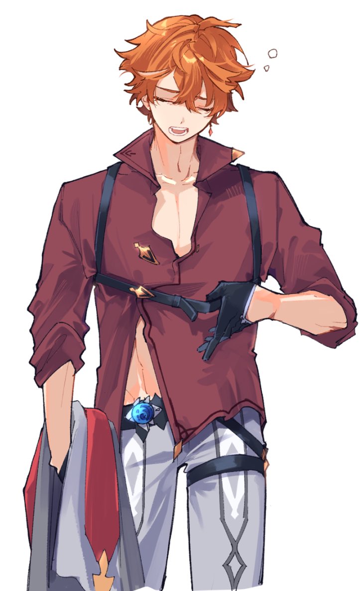 tartaglia (genshin impact) drawn by sakura_0270