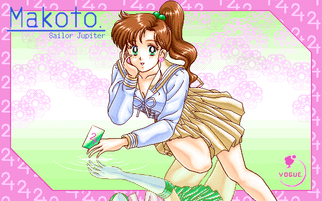 kino makoto and sailor jupiter (bishoujo senshi sailor moon) drawn by vogue