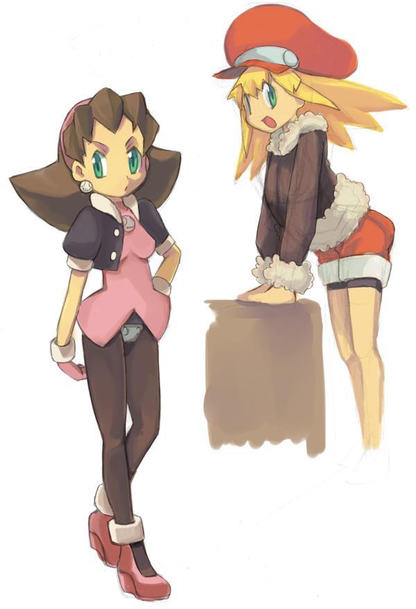 tron bonne and roll caskett (mega man and 1 more)