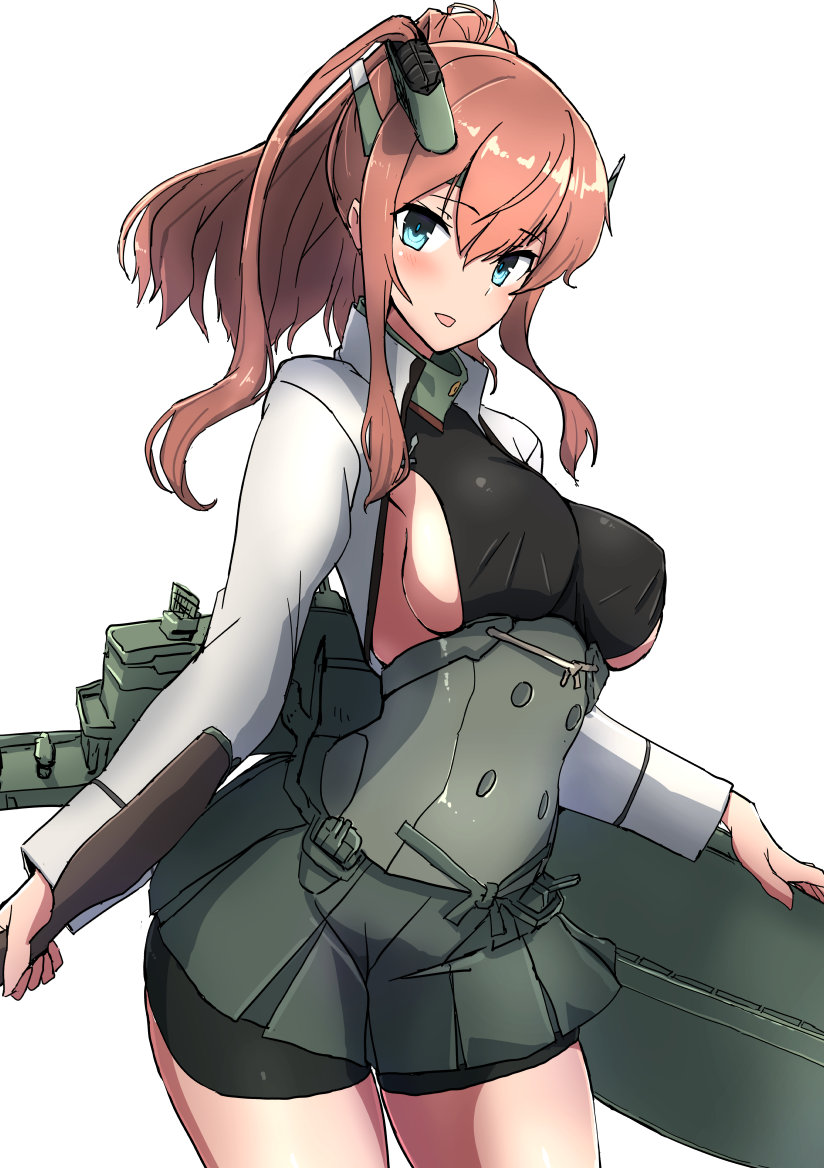 taihou, saratoga, and taihou kai (kantai collection) drawn by comala_(komma_la)