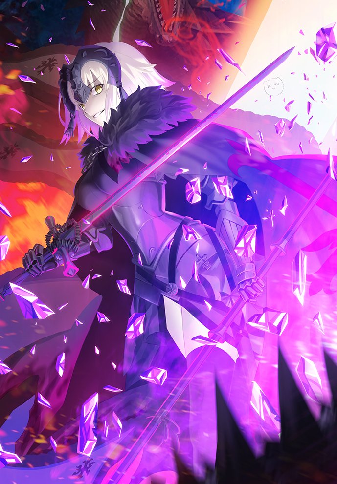 jeanne d'arc alter (fate and 1 more) drawn by aora