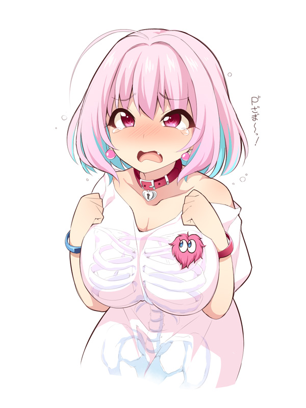 yumemi riamu (idolmaster and 1 more) drawn by uccow