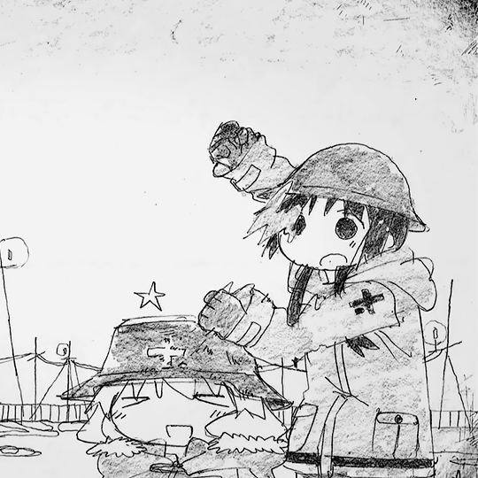 chito and yuuri (shoujo shuumatsu ryokou) drawn by tsukumizu_yuu