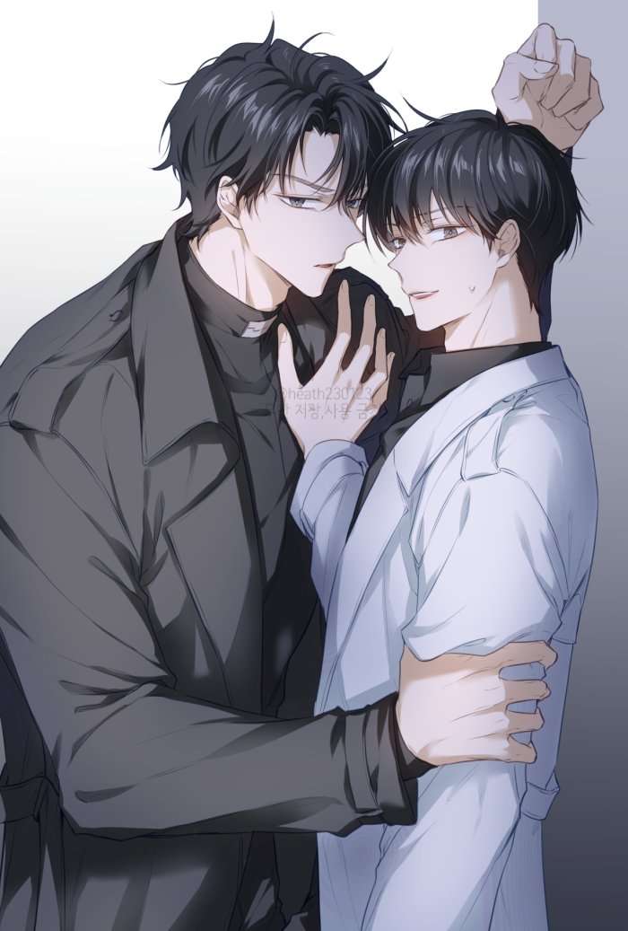kim dokja and yoo joonghyuk (omniscient reader's viewpoint) drawn by heath230123