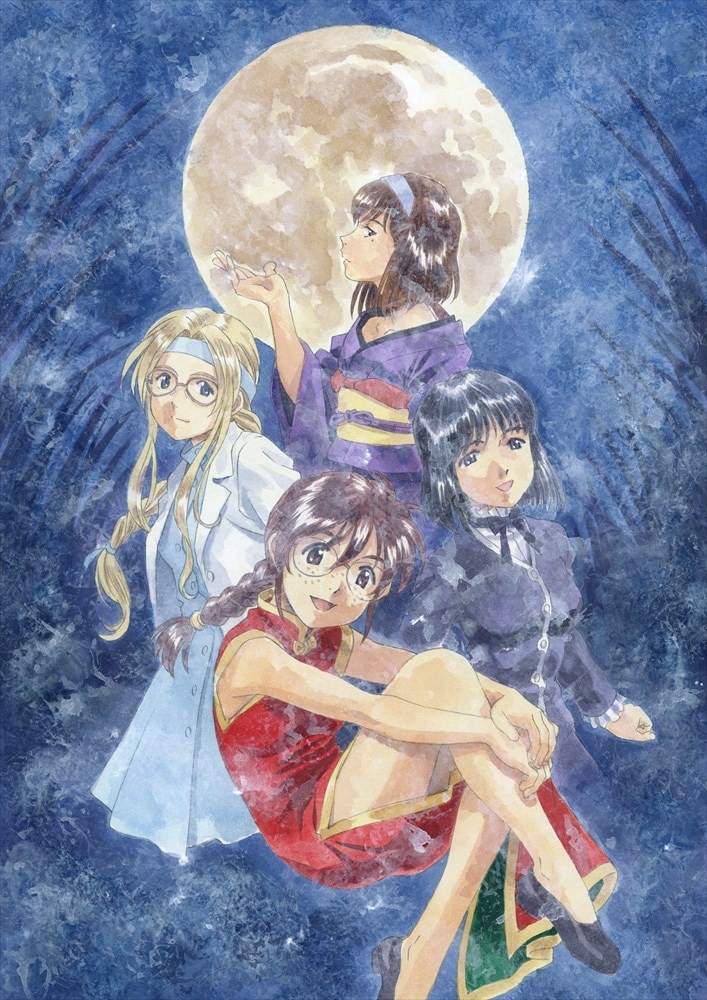 kanzaki sumire, ri kouran, kitaooji hanabi, and diana caprice (sakura taisen and 2 more) drawn by matsubara_hidenori
