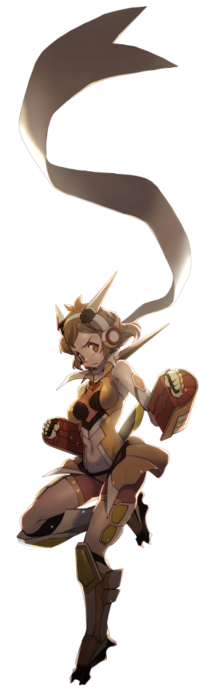 tachibana hibiki (senki zesshou symphogear) drawn by tsukamoto_kensuke