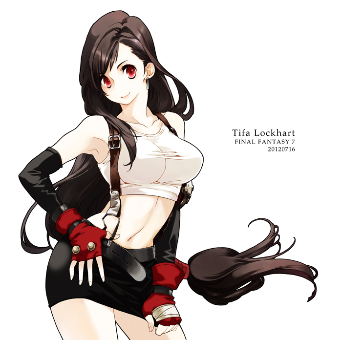 tifa lockhart (final fantasy and 1 more) drawn by nanami_(fuku)