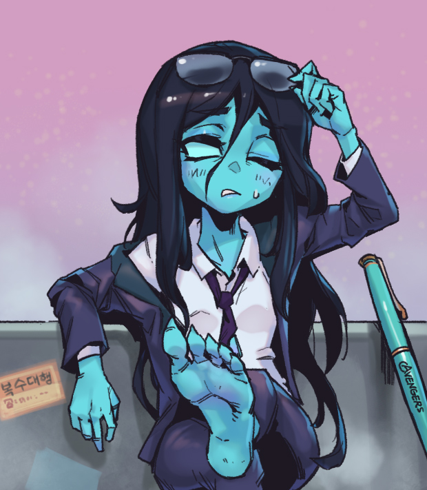 kalista (league of legends) drawn by phantom_ix_row