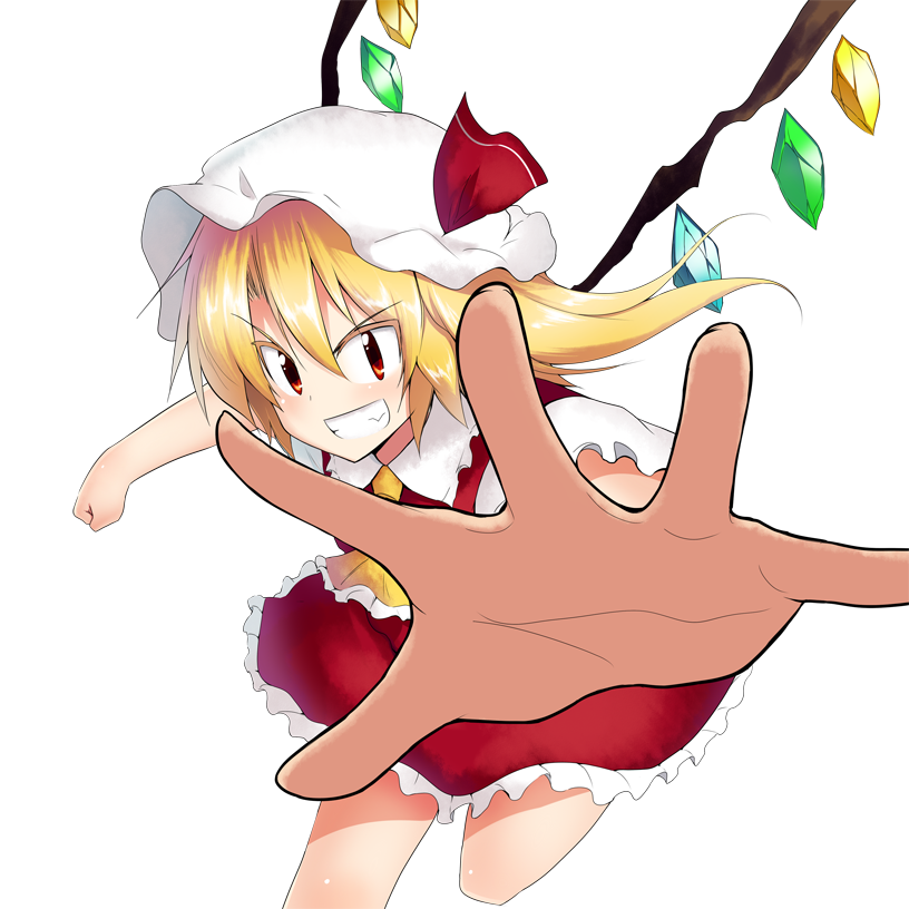 flandre scarlet (touhou) drawn by chipa_(arutana)