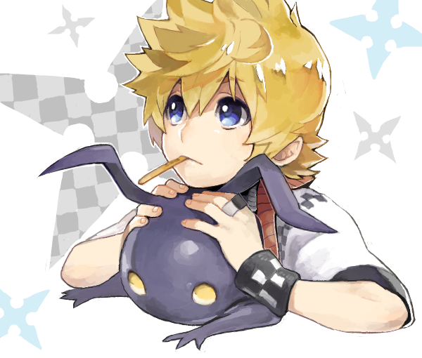 roxas (kingdom hearts and 1 more) drawn by vocon