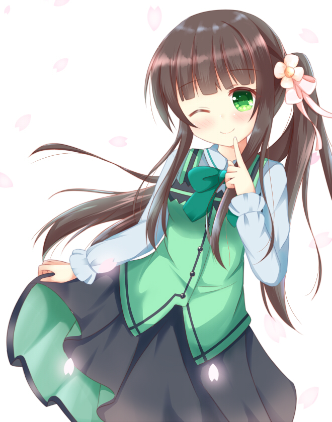 ujimatsu chiya (gochuumon wa usagi desu ka?) drawn by kedama_(kedama_akaza)