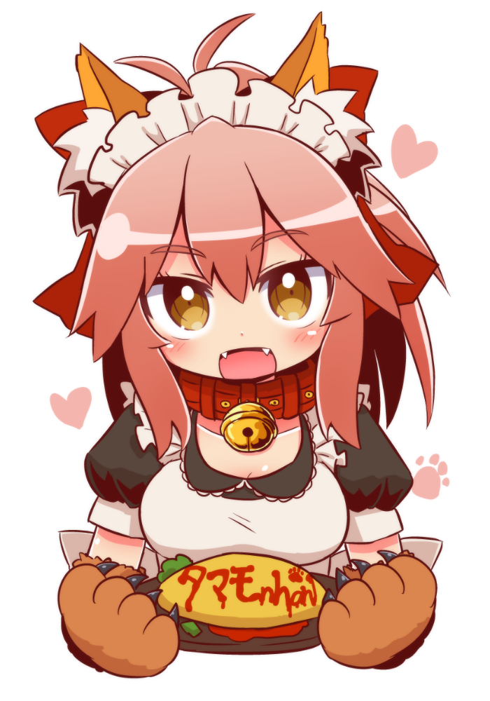 tamamo and tamamo cat (fate and 1 more) drawn by naga_u