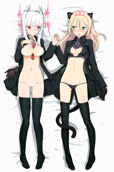 heidimarie w. schnaufer and heinrike prinzessin zu sayn-wittgenstein (world witches series and 2 more) drawn by shimada_fumikane