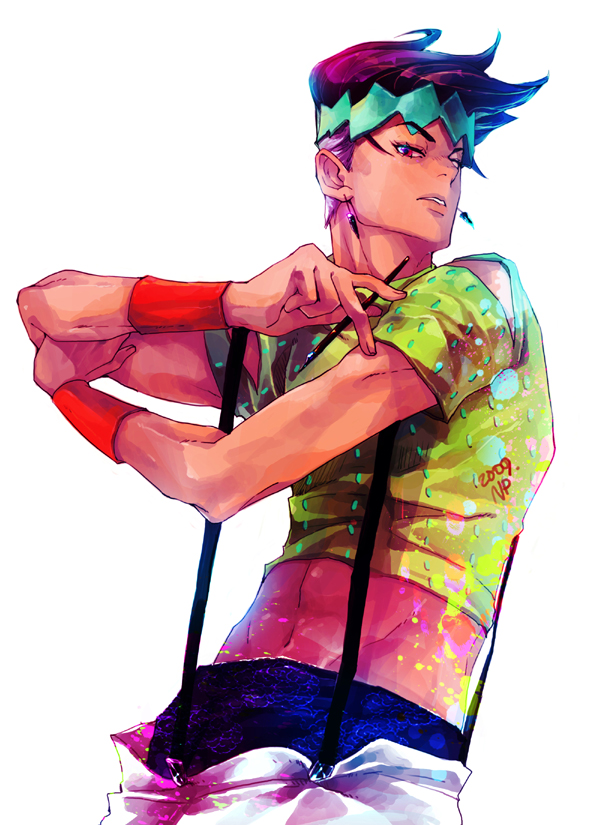 kishibe rohan (jojo no kimyou na bouken and 1 more) drawn by dugong_(jinjuok0909)