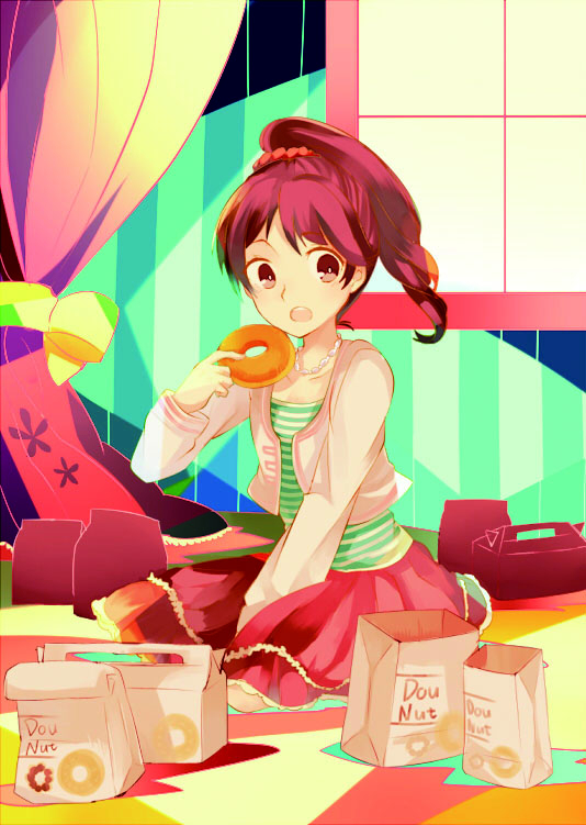 shiina noriko (idolmaster and 1 more) drawn by asumi_chikyuu