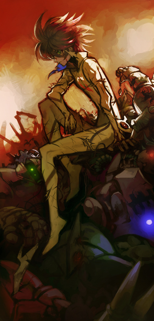 casshern (casshern and 1 more) drawn by aoki_(fumomo)