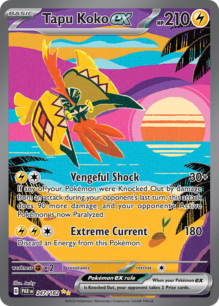 tapu koko (pokemon and 1 more) drawn by bananajerky