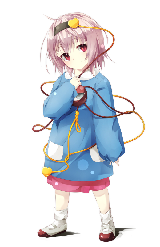 komeiji satori (touhou) drawn by gorilla_(bun0615)