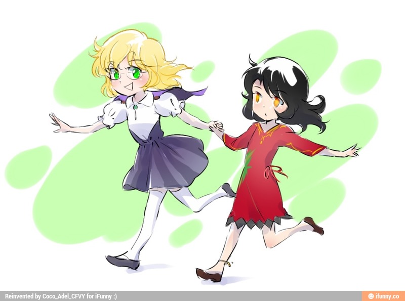 cinder fall and glynda goodwitch (rwby) drawn by iesupa