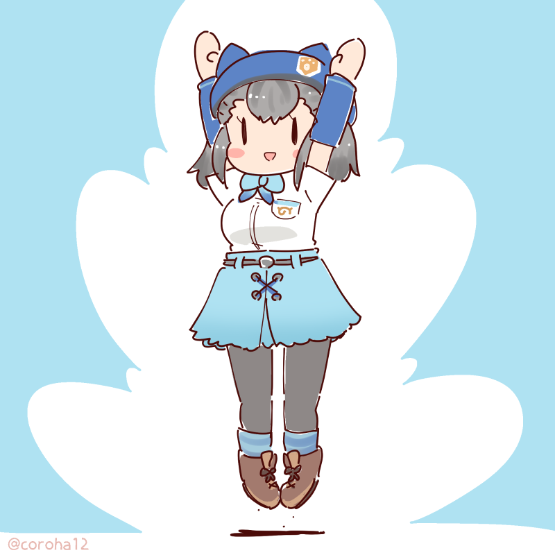 hikari (kemono friends and 1 more) drawn by coroha