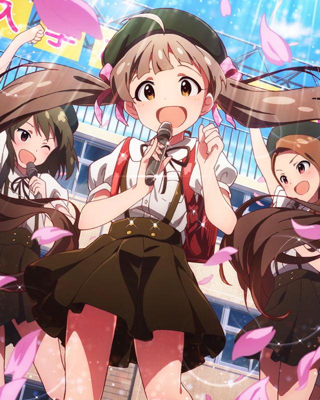minase iori, hakozaki serika, and nagayoshi subaru (idolmaster and 1 more)