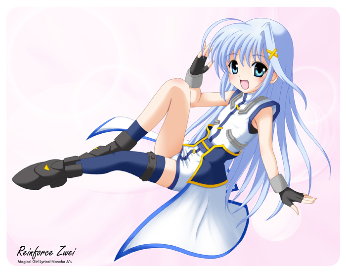 reinforce zwei (lyrical nanoha and 1 more) drawn by flipper
