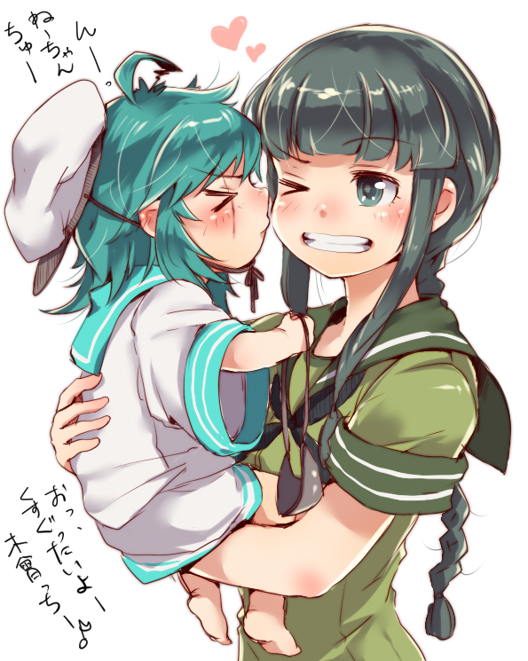 kitakami and kiso (kantai collection) drawn by mataichi_mataro
