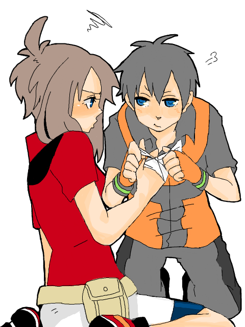 may and brendan (pokemon and 1 more) drawn by he-zerunattsu