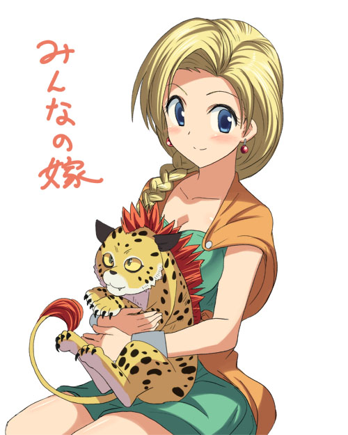 bianca and borongo (dragon quest and 1 more) drawn by hyakuen_raitaa
