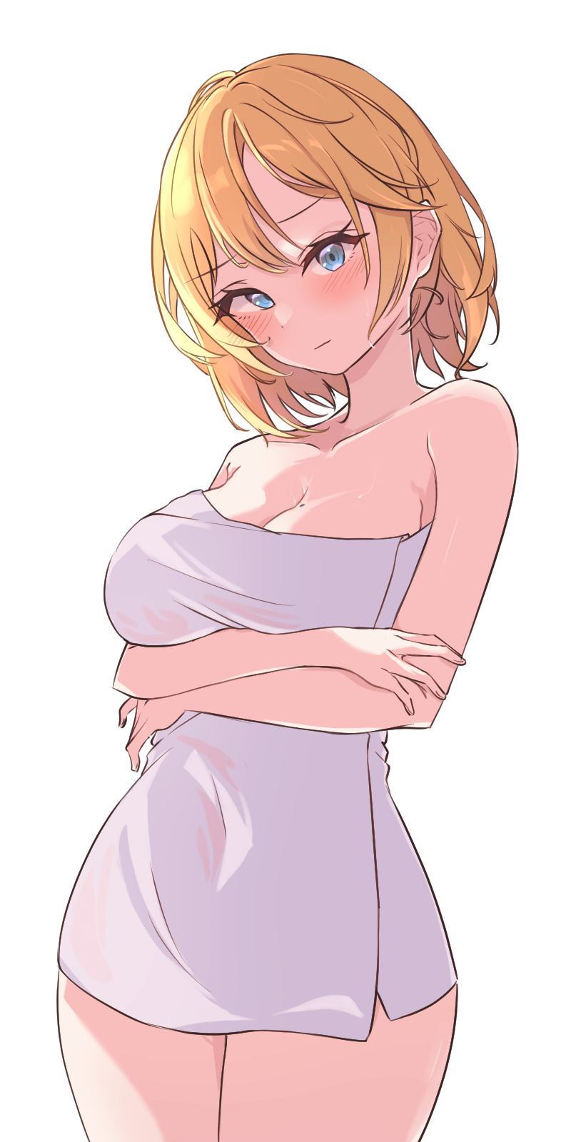 watson amelia (hololive and 1 more) drawn by chillout_tang