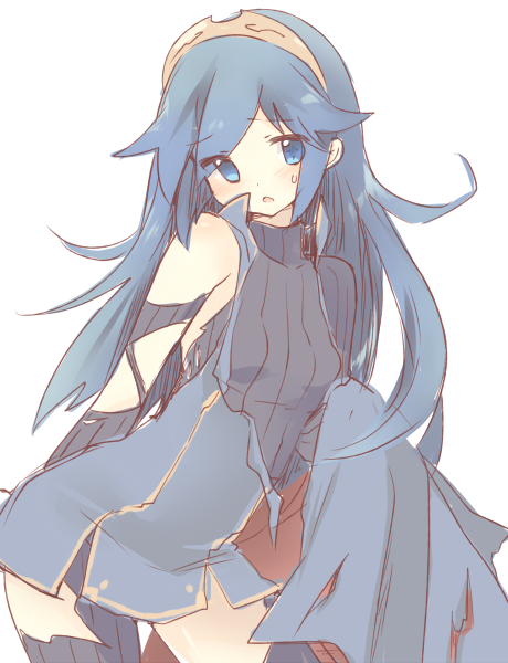 lucina (fire emblem and 2 more) drawn by teu_(navy)