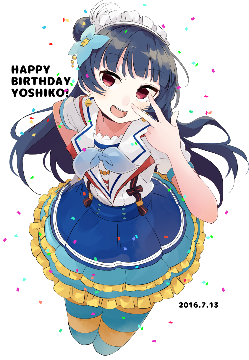 tsushima yoshiko (love live! and 1 more) drawn by totoki86